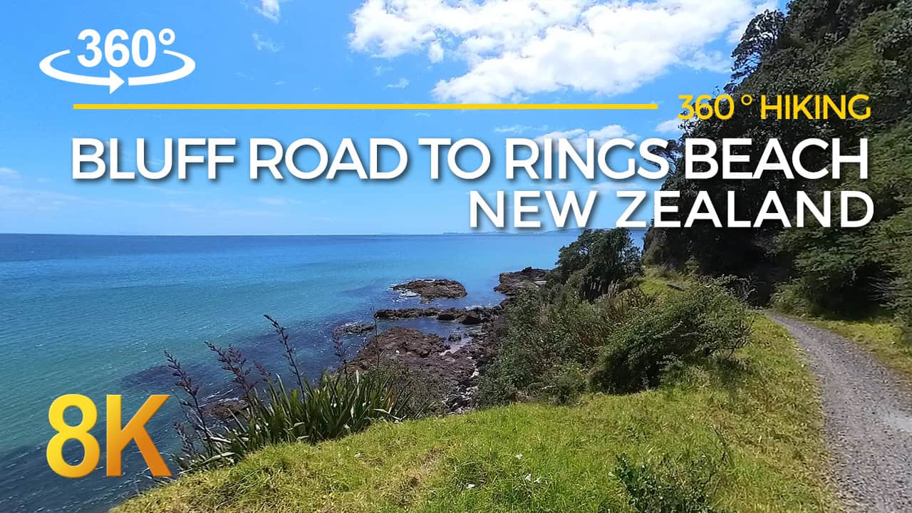 Bluff Road to Rings Beach - 360 8K