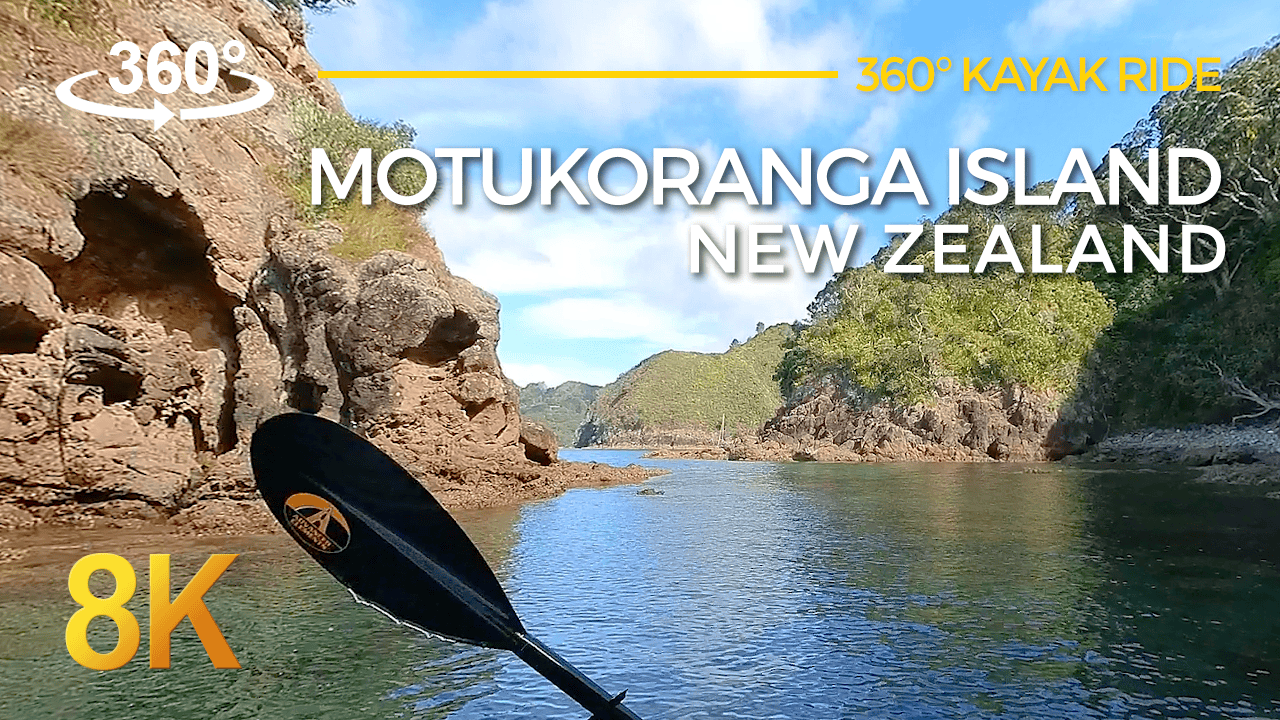 Motukoranga island - Exploring the Island Caves