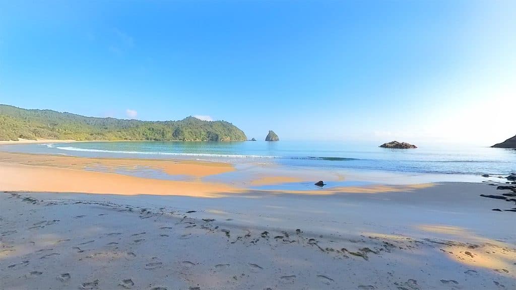 New Chums Beach, New Zealand