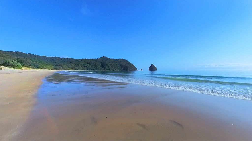 New Chums Beach, New Zealand