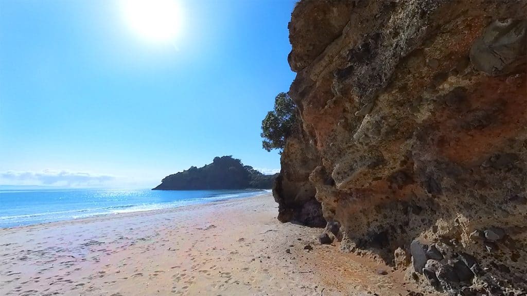 New Chums Beach, New Zealand