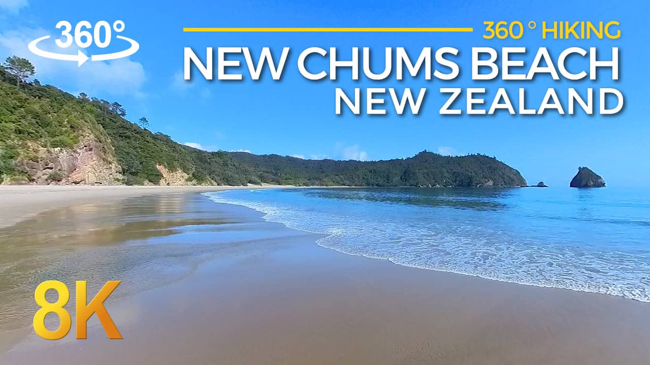 New Chums Beach, New Zealand