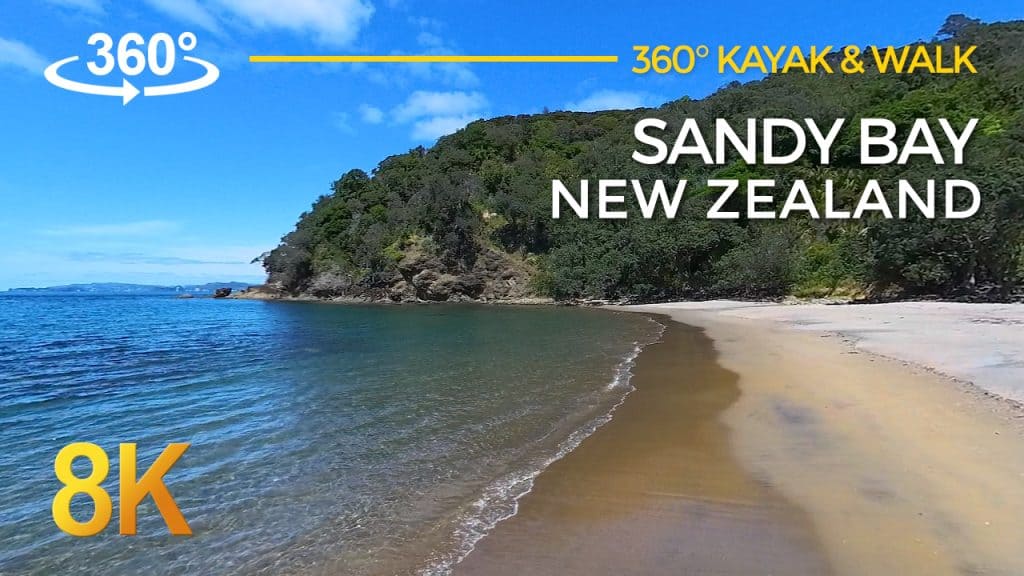 Sandy Bay New Zealand 360 8K VR