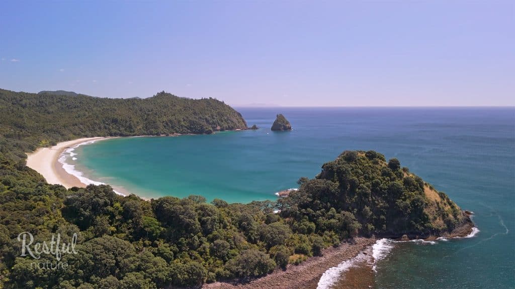 Sunrise and Sunset, East Coast, New Zealand by Drone